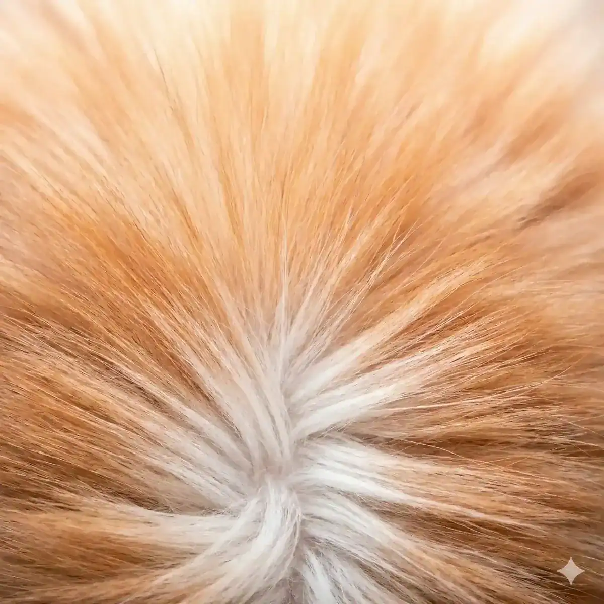 Maine Coon Color Calculator 11 Red smoke cameo Maine Coon fur showing orange tips with white roots