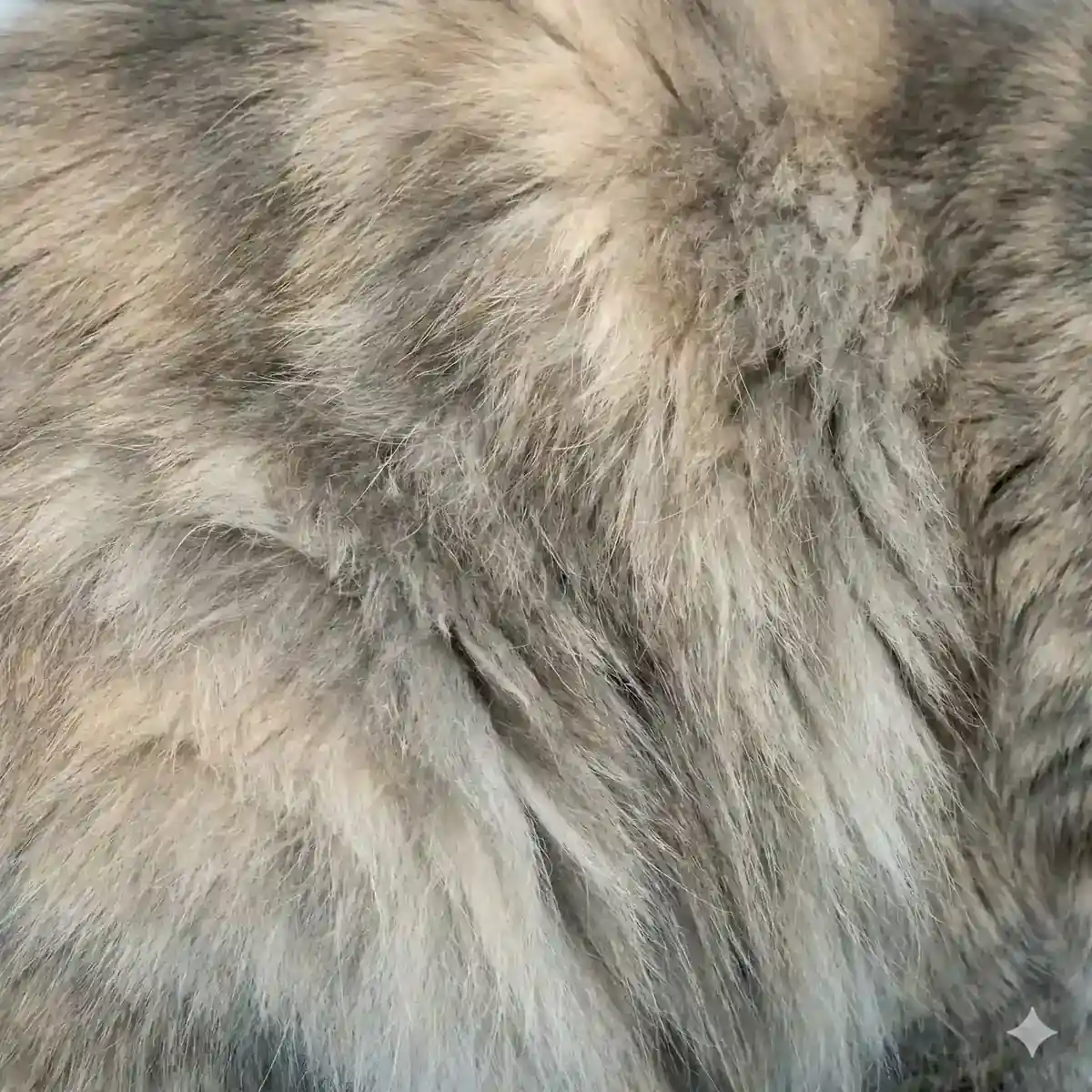 Maine Coon Color Calculator 20 Blue tortie Maine Coon fur showing intermingled blue-gray and cream patches