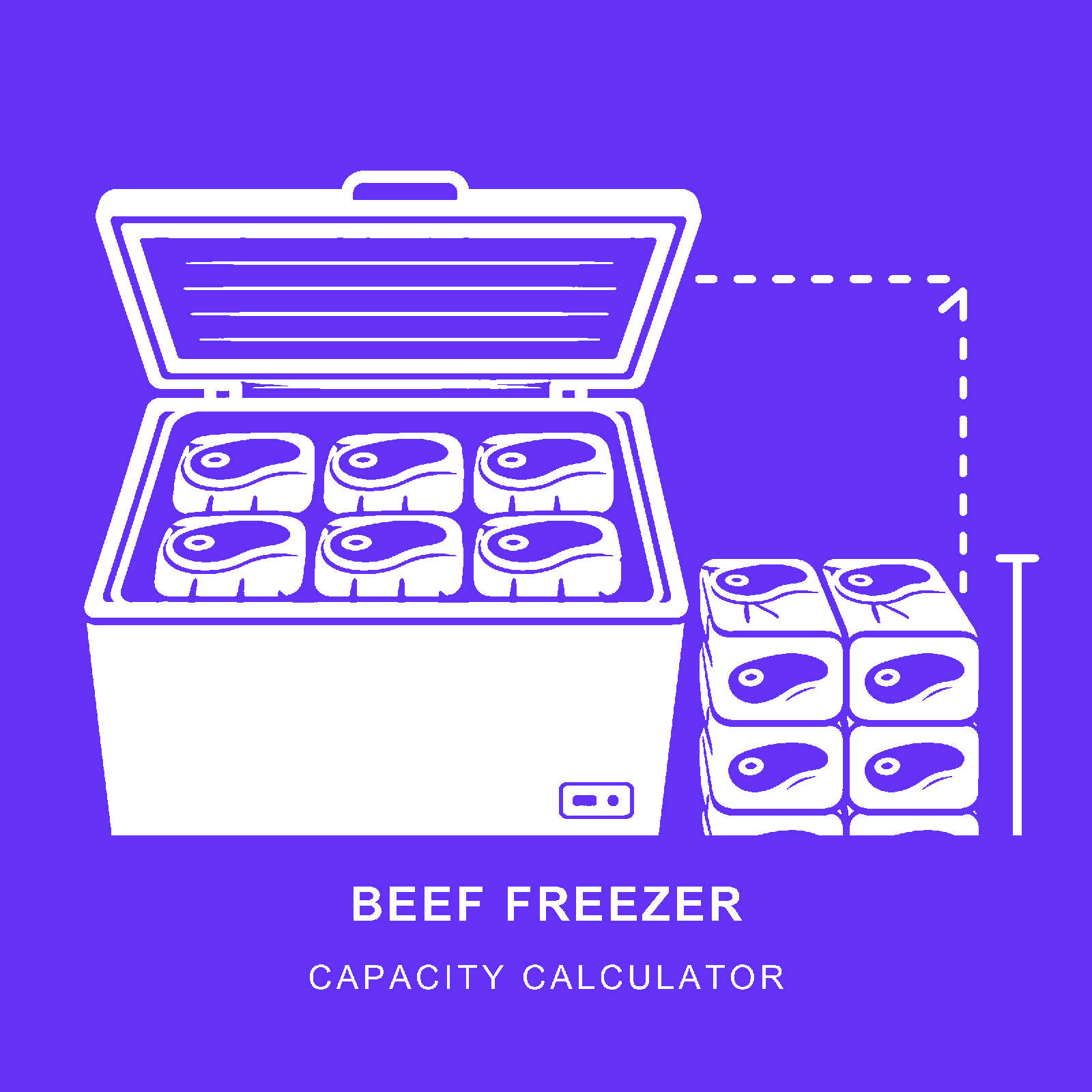Beef Freezer Capacity Calculator