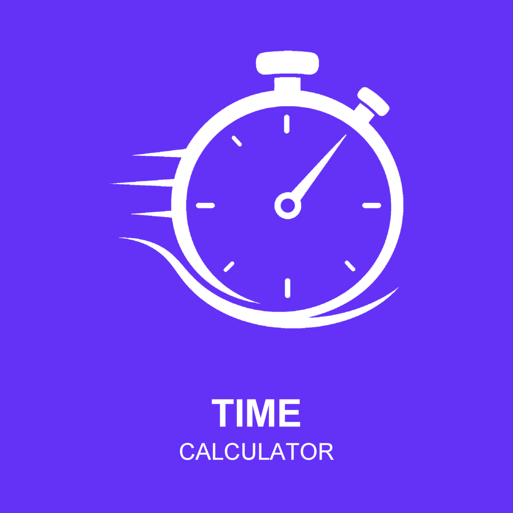 Time Calculator | Add & Subtract | Time Between | Duration
