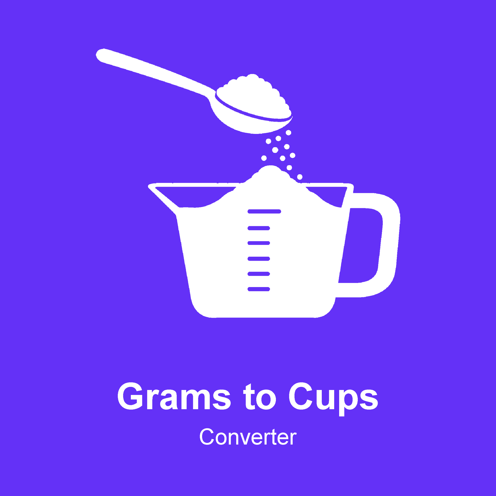 Grams to Cups Converter