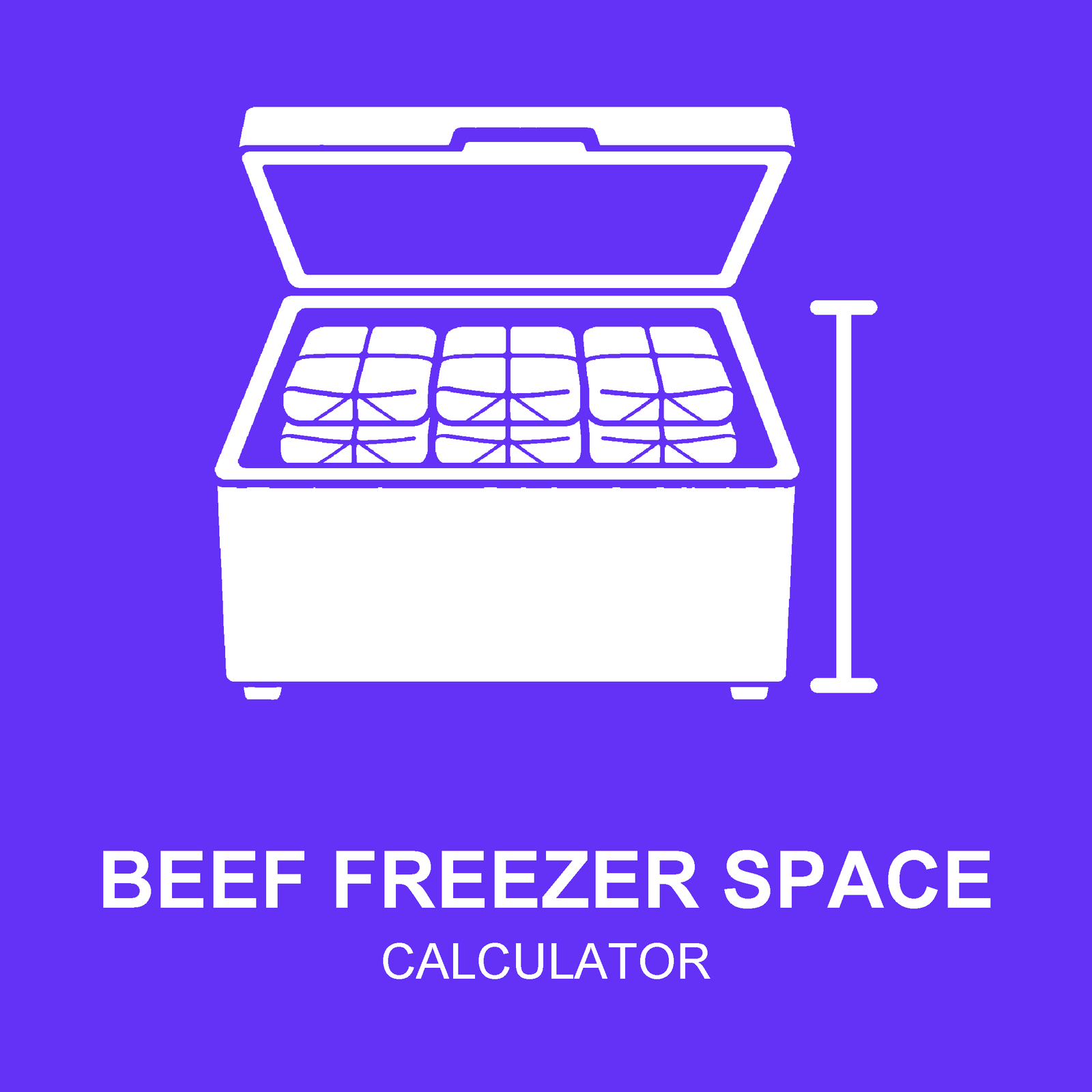 Beef Freezer Capacity Calculator