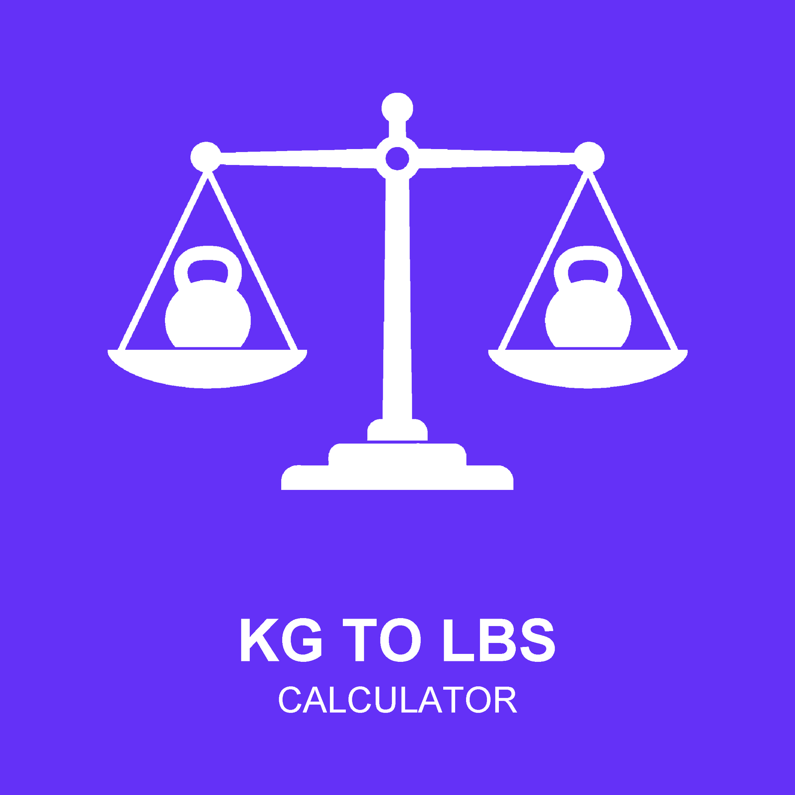 Kilograms to Pounds Calculator