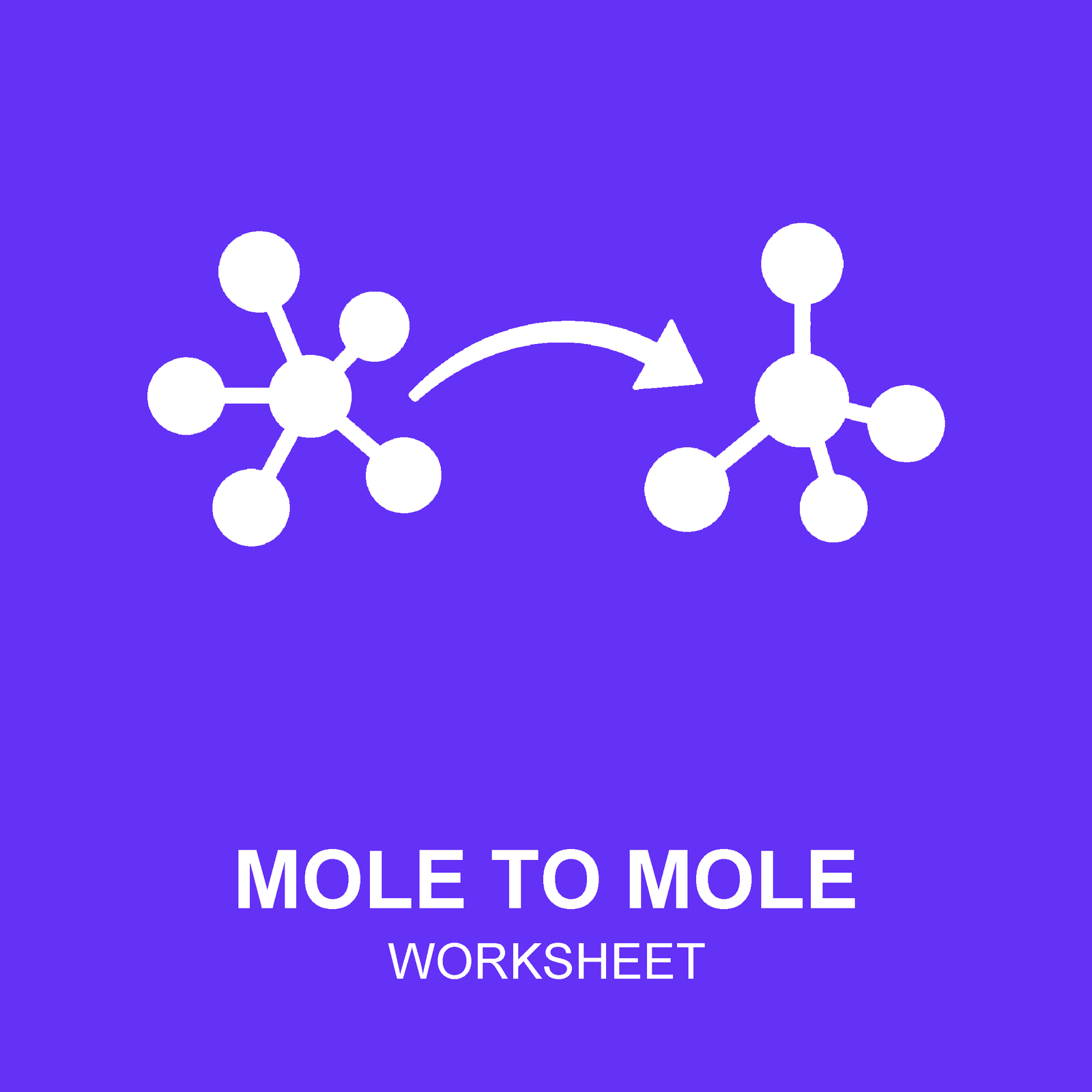 Mole To Mole Calculations Worksheet