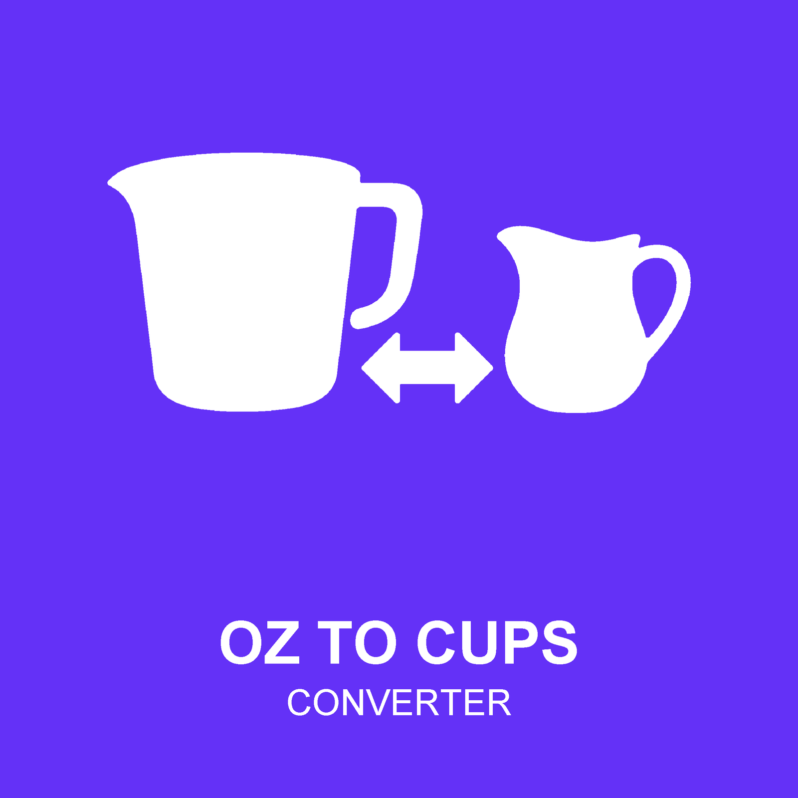 oz to Cups Converter