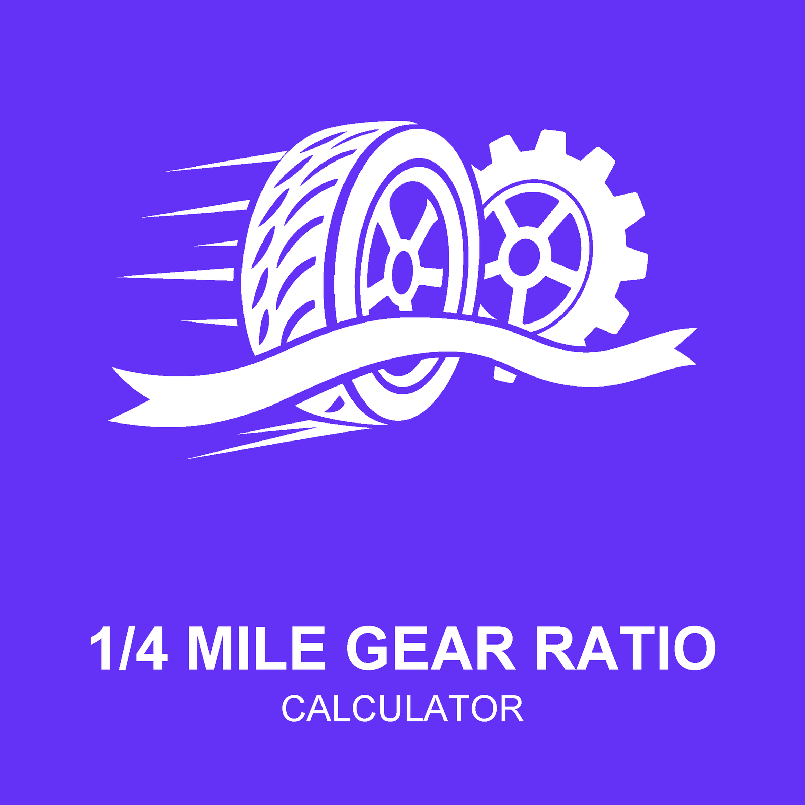 1/4 Mile Gear Ratio Calculator
