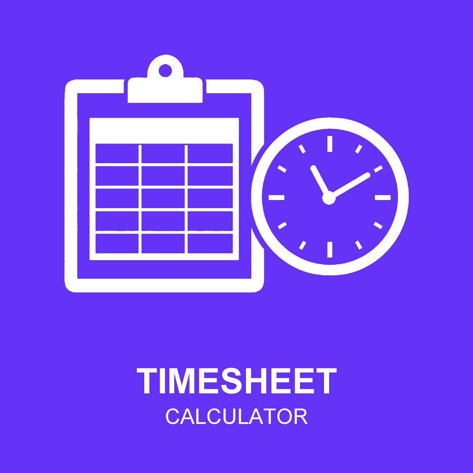 Timesheet Calculator