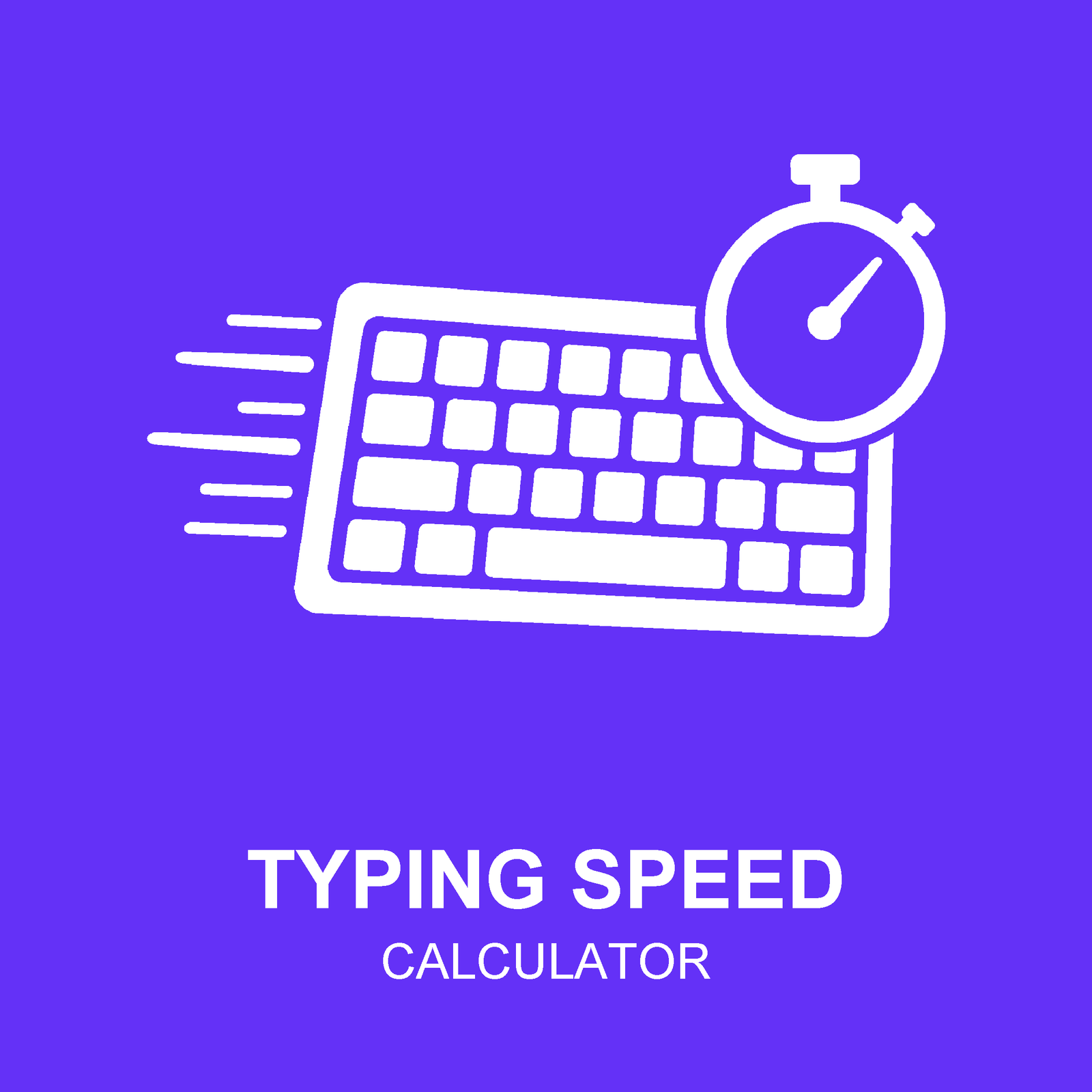 Typing Speed Calculator